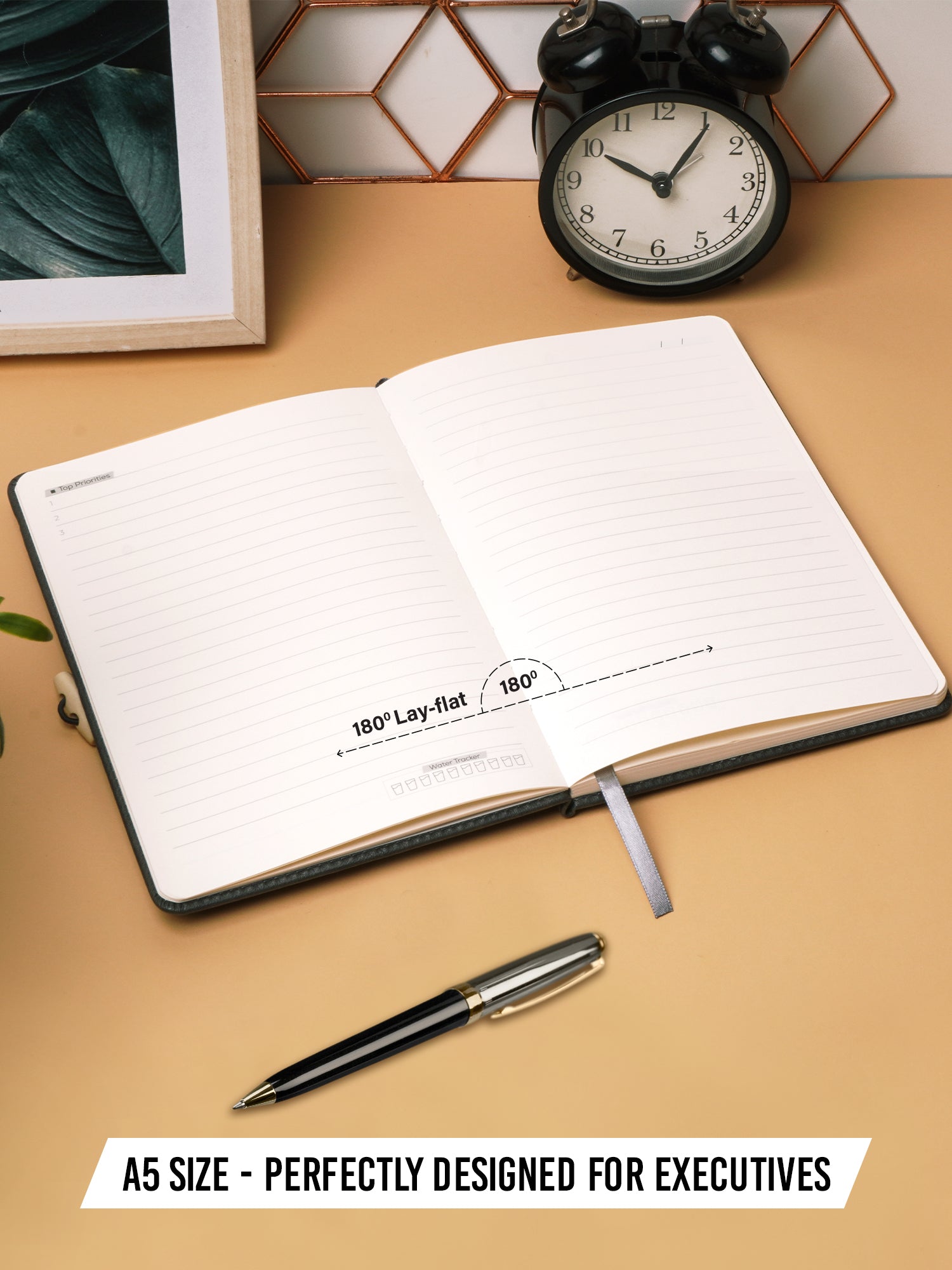 A5 Premium Executive Notebook - Pro Elite 1 (Blue) - Image 3