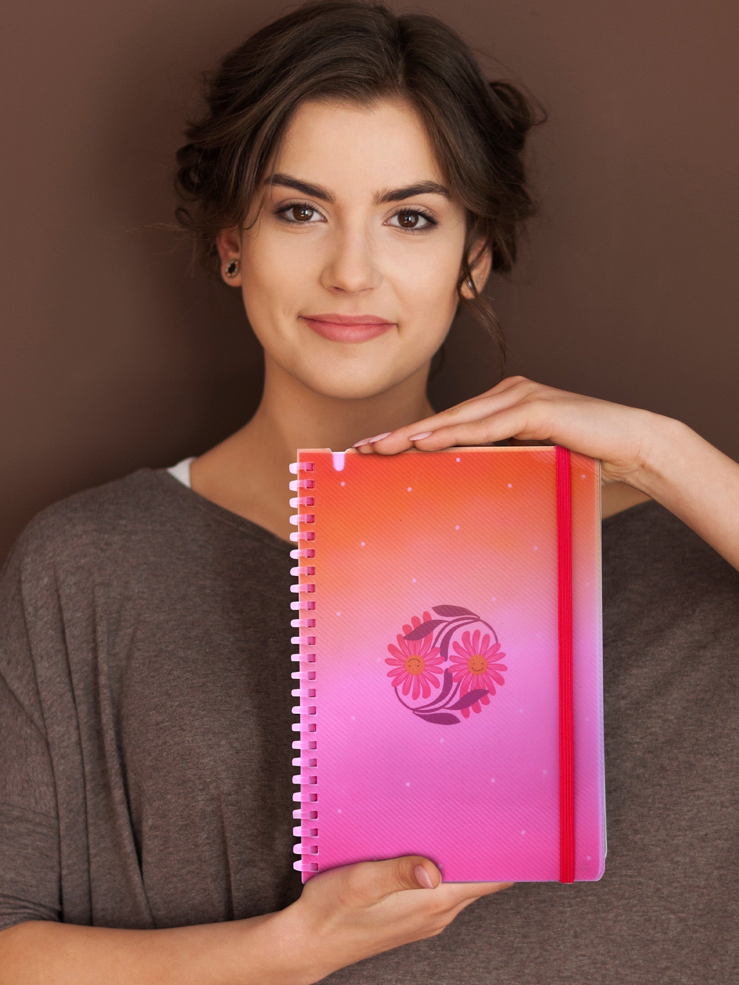 A5 Soft Spiral Bound Notebook - Radiant Joy - Image 3