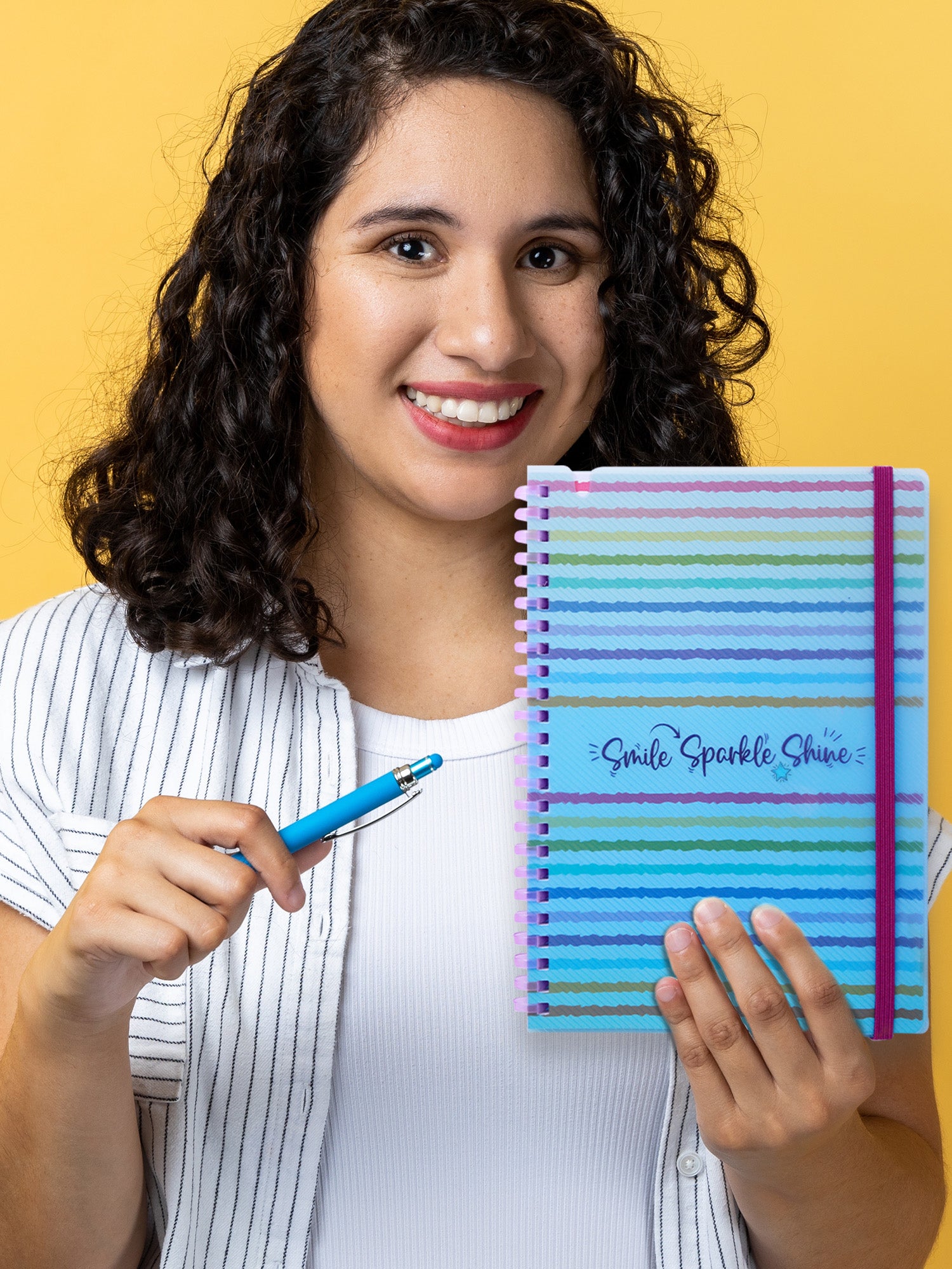 A5 Soft Spiral Bound Notebook - Bright Beam - Image 2