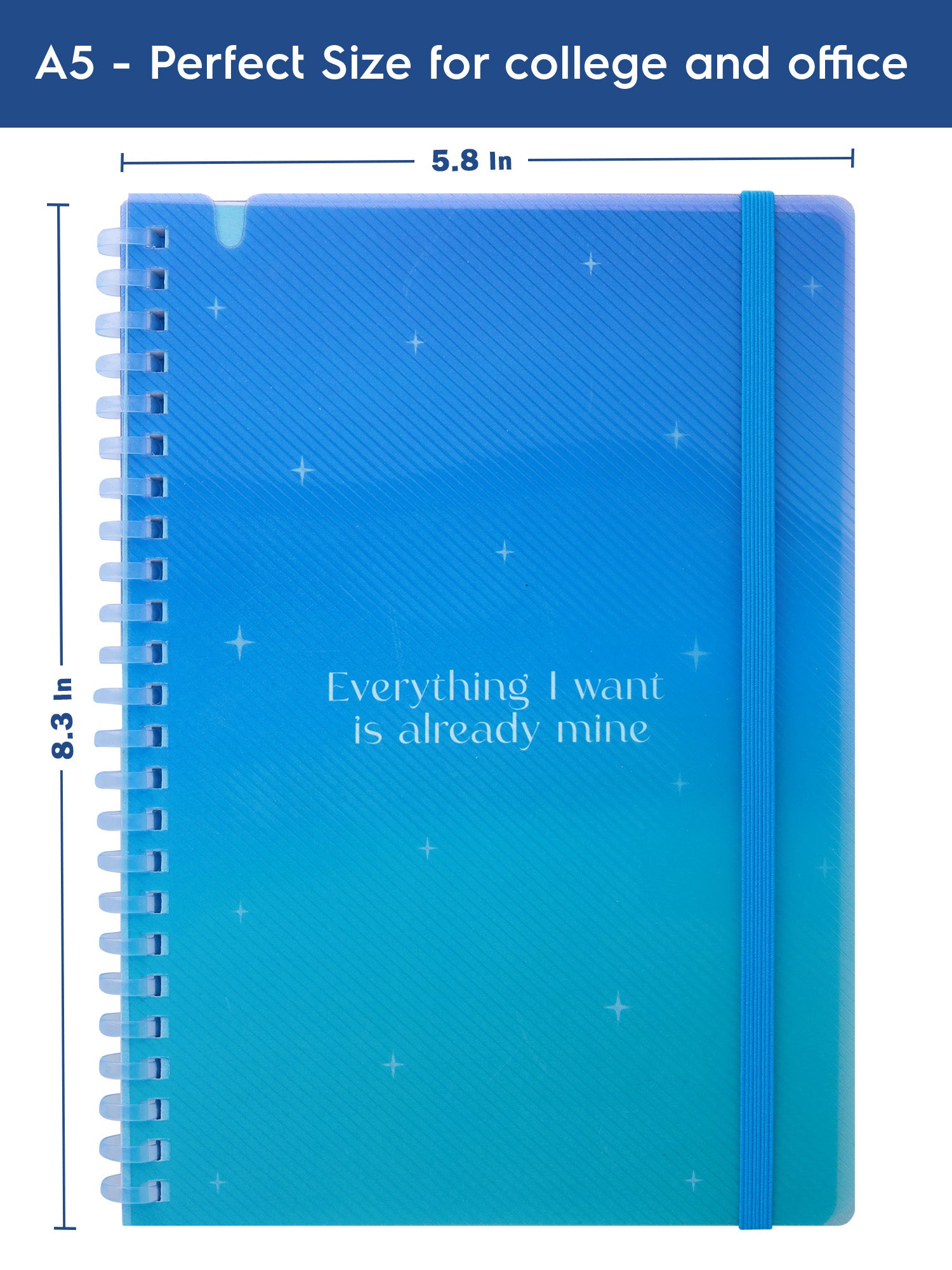 A5 Soft Spiral Bound Notebook - Manifestation - Image 5
