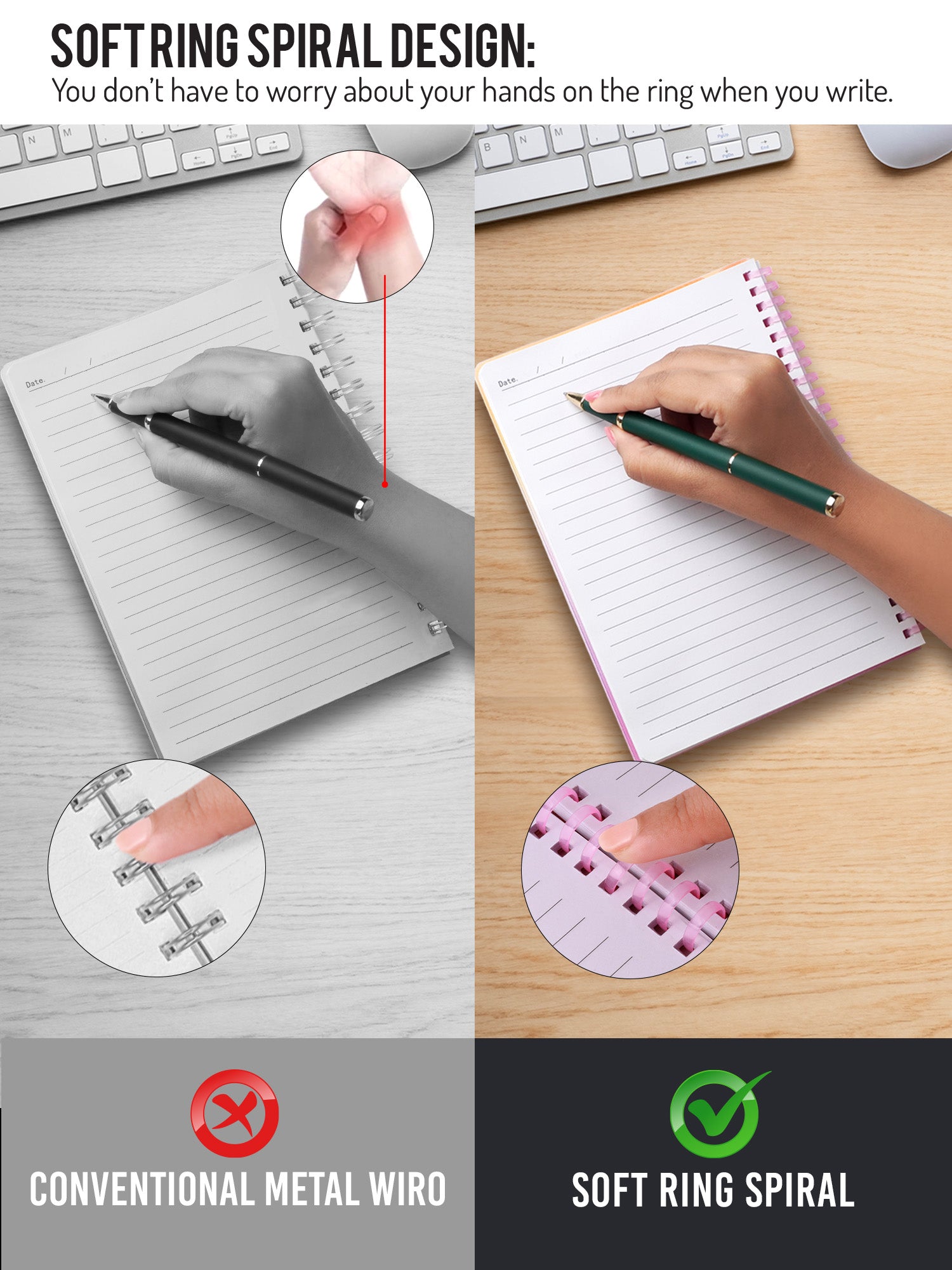 A5 Soft Spiral Bound Notebook - Manifestation - Image 8