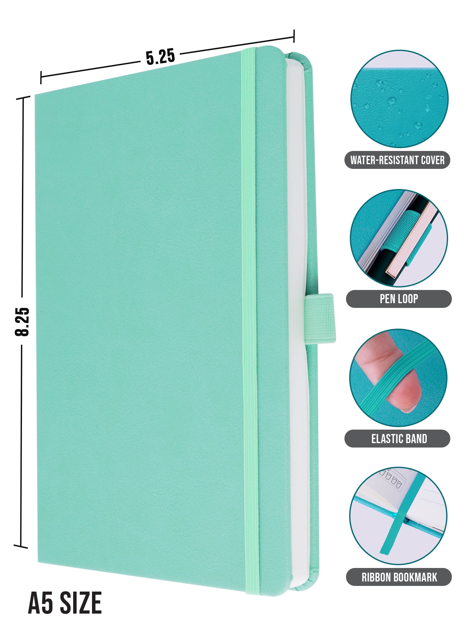 A5 Executive Notebook - Pro Series (Mint) - Image 5