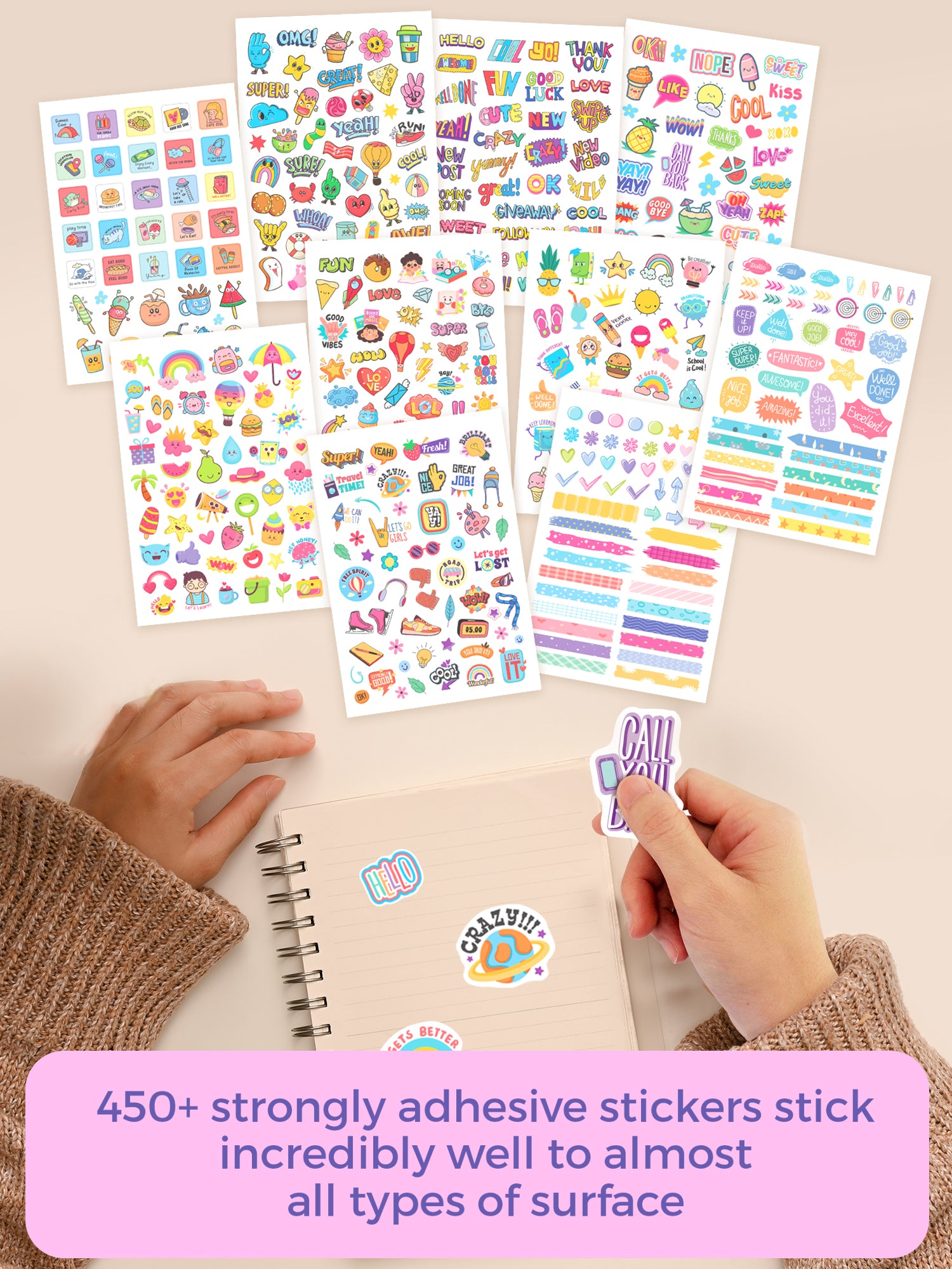 Teen Vibes Sticker Book - Image 4