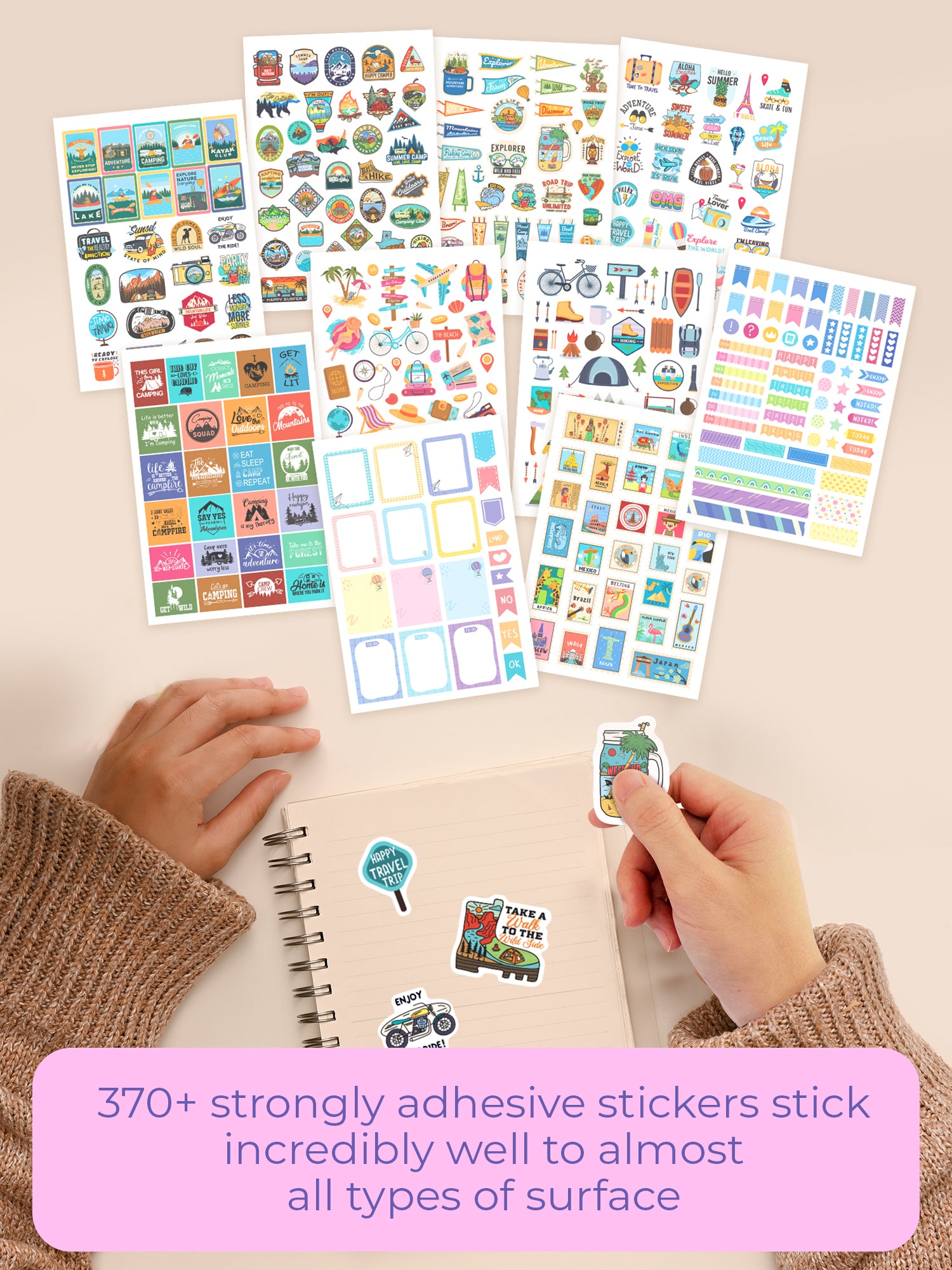 Tales of Travel Sticker Book - Image 4