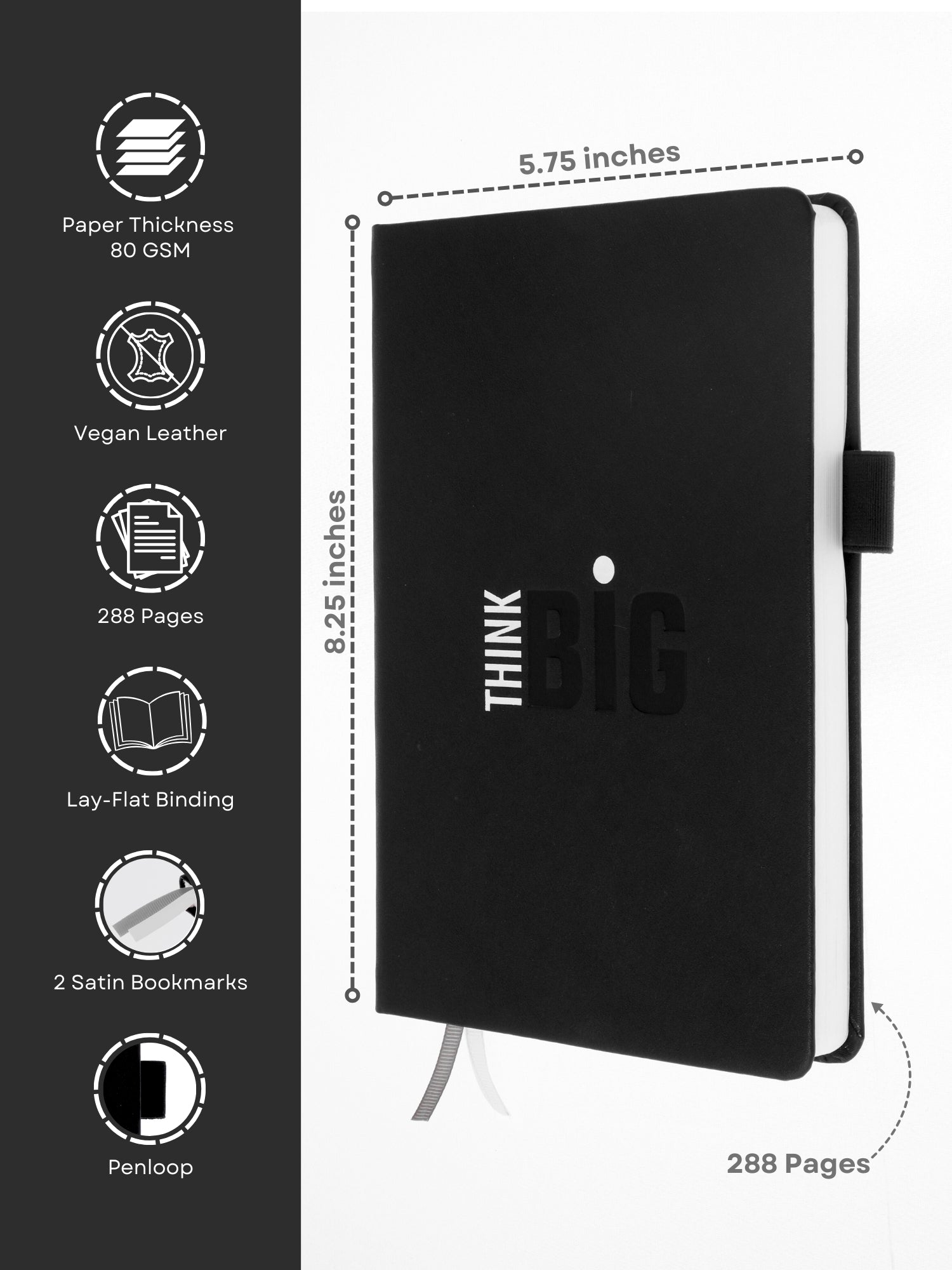 Big thoughts Undated Productivity Planner - Image 4