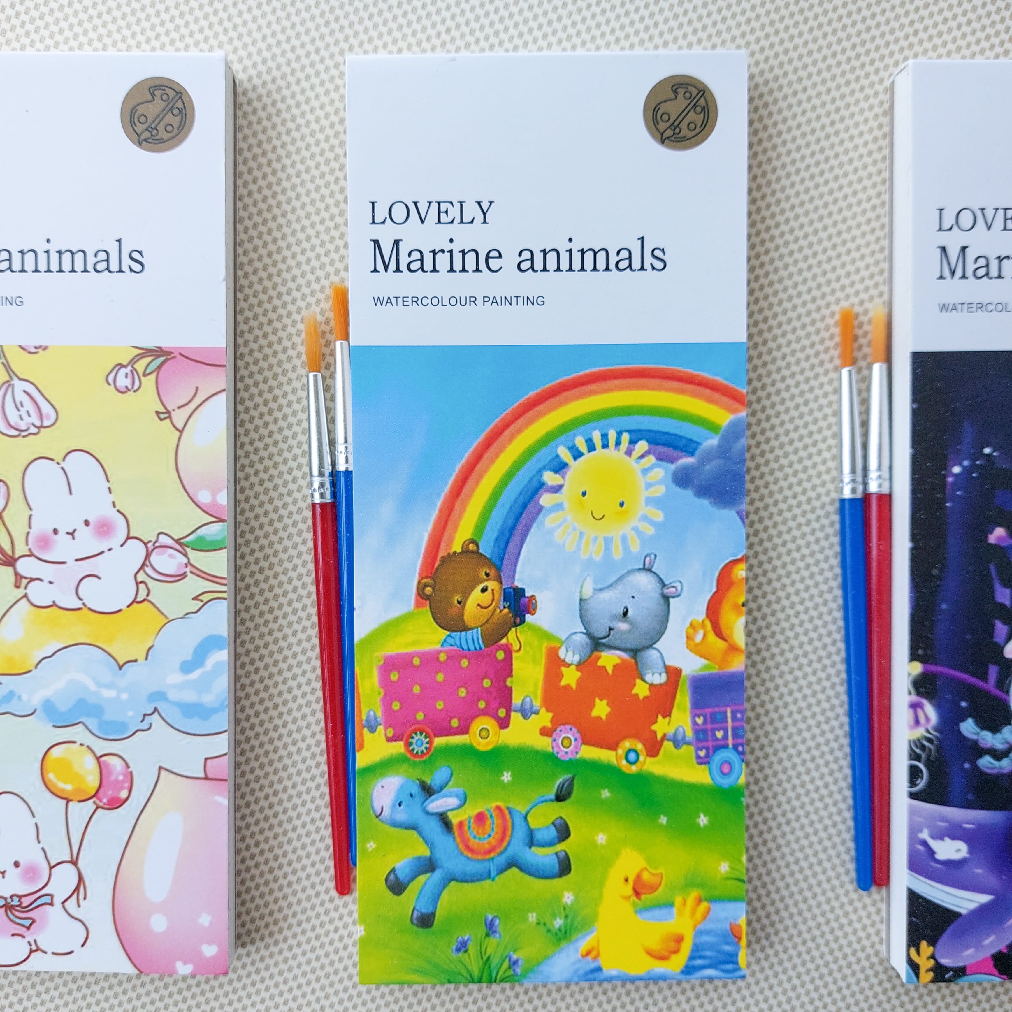 Water Coloring Books Marine Life - Image 3