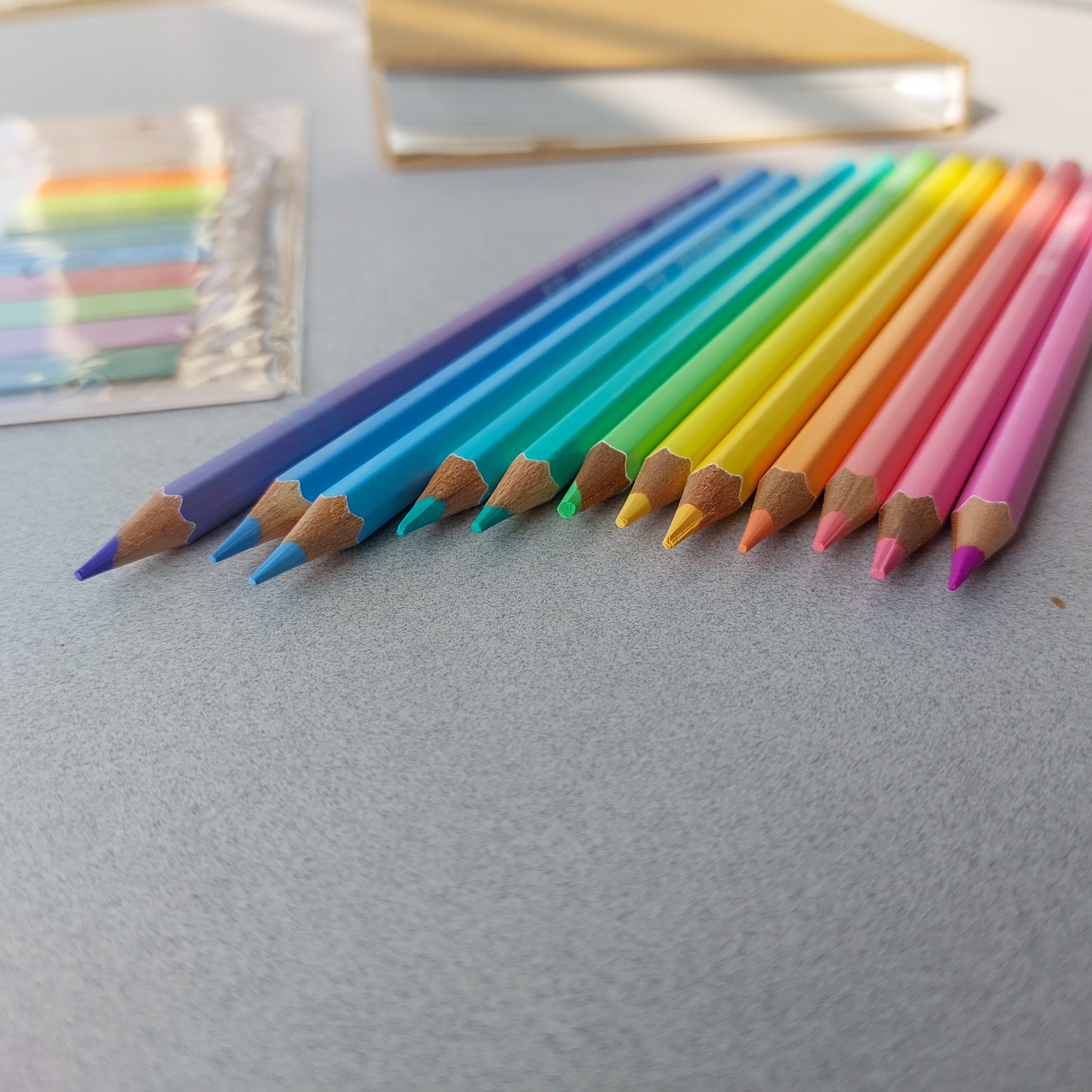 Pastel Color Pencils (12 pcs) - Image 3