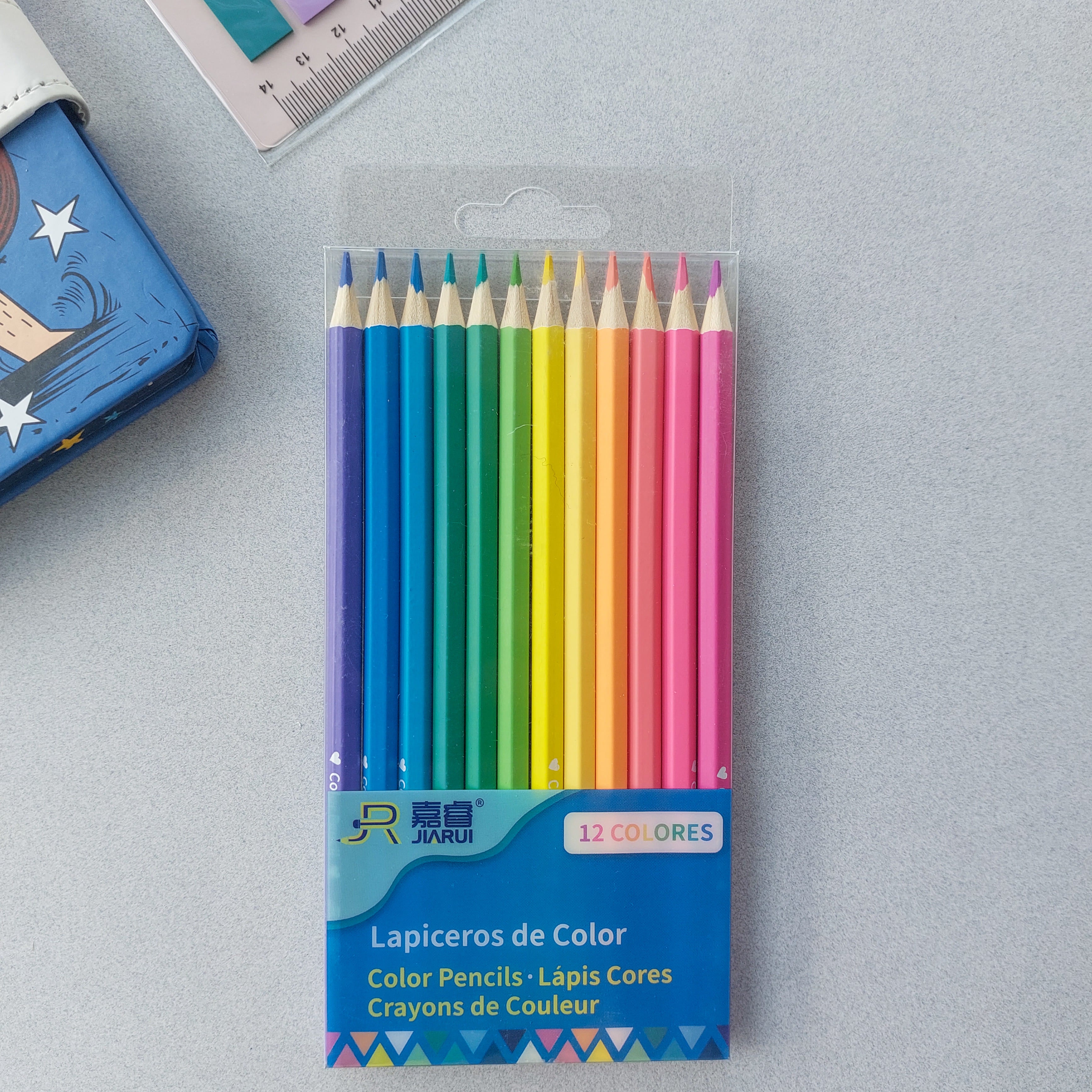 Dark Color Pencils (12 pcs)