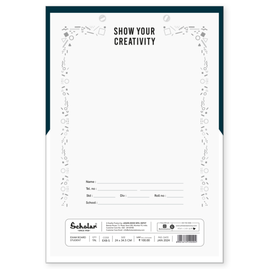 Scholar Regular Exam Board