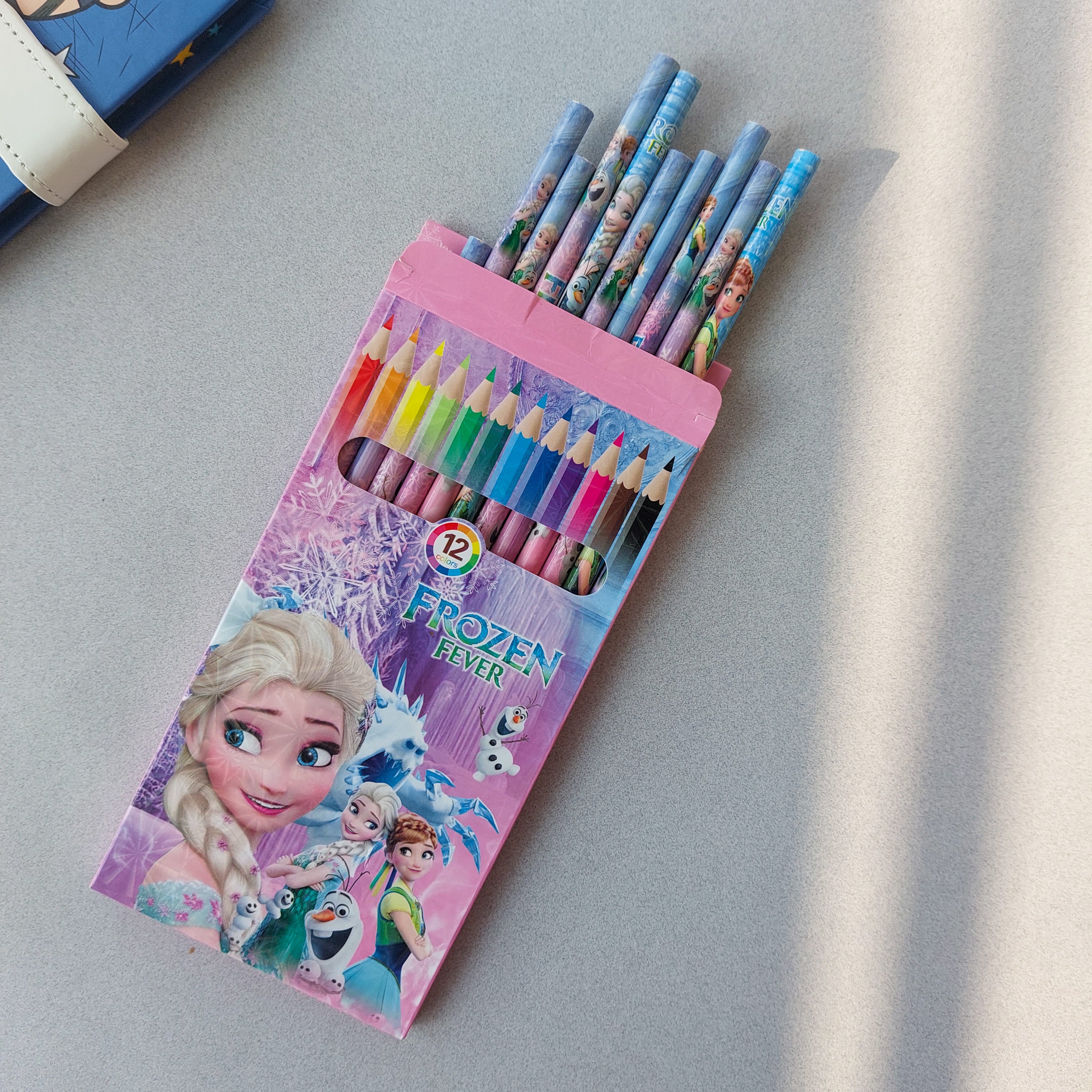 Cars and Frozen Themed Pencils 12pc Set - Image 5