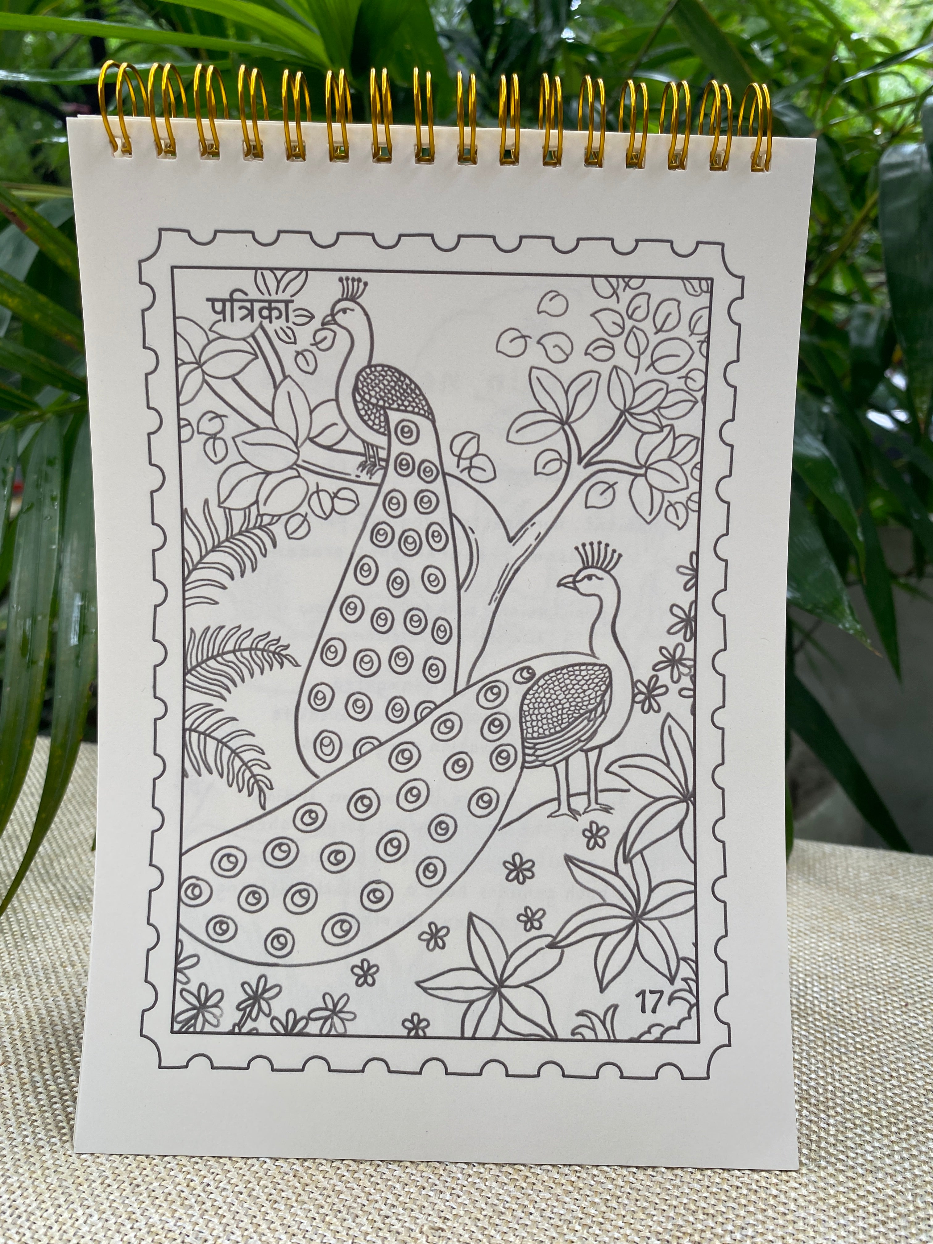 'echoes of the wild' mindful colouring book - Image 2