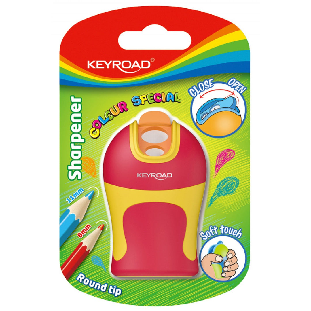 Keyroad Sharpener For Colour Pencils 2Hole - KR971524