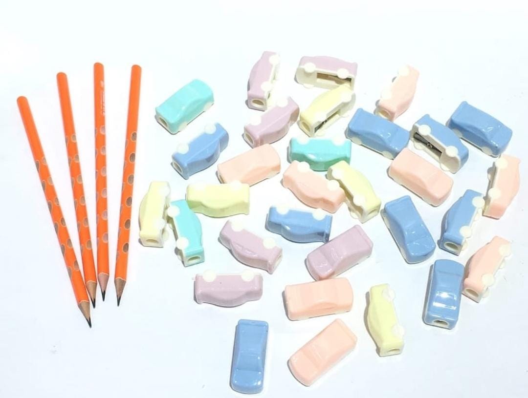 HOK Cute Car Shape Sharpener- Random Color (1pc) - Image 2