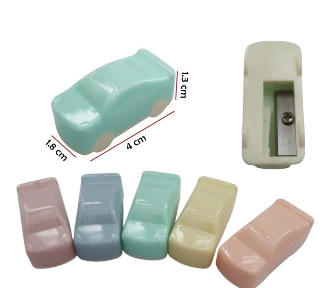HOK Cute Car Shape Sharpener- Random Color (1pc) - Image 5