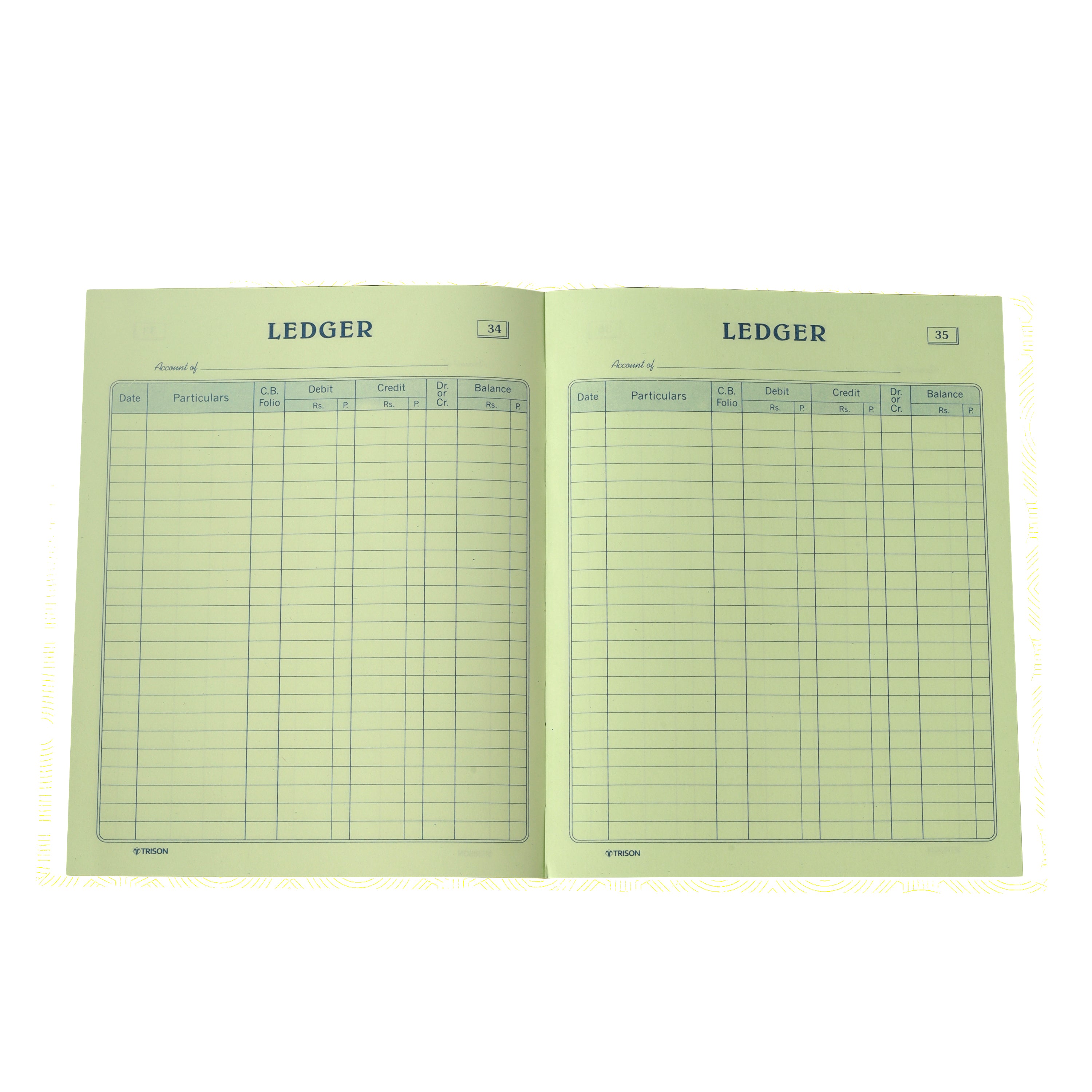 Ledger register copy Size (17 x 21 cm) | Fancy binding - Image 4