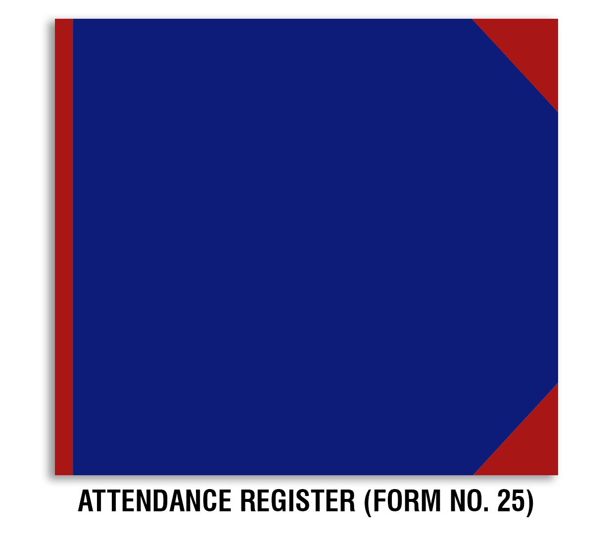 Attendance Register (Form No. 25) (Size A3)