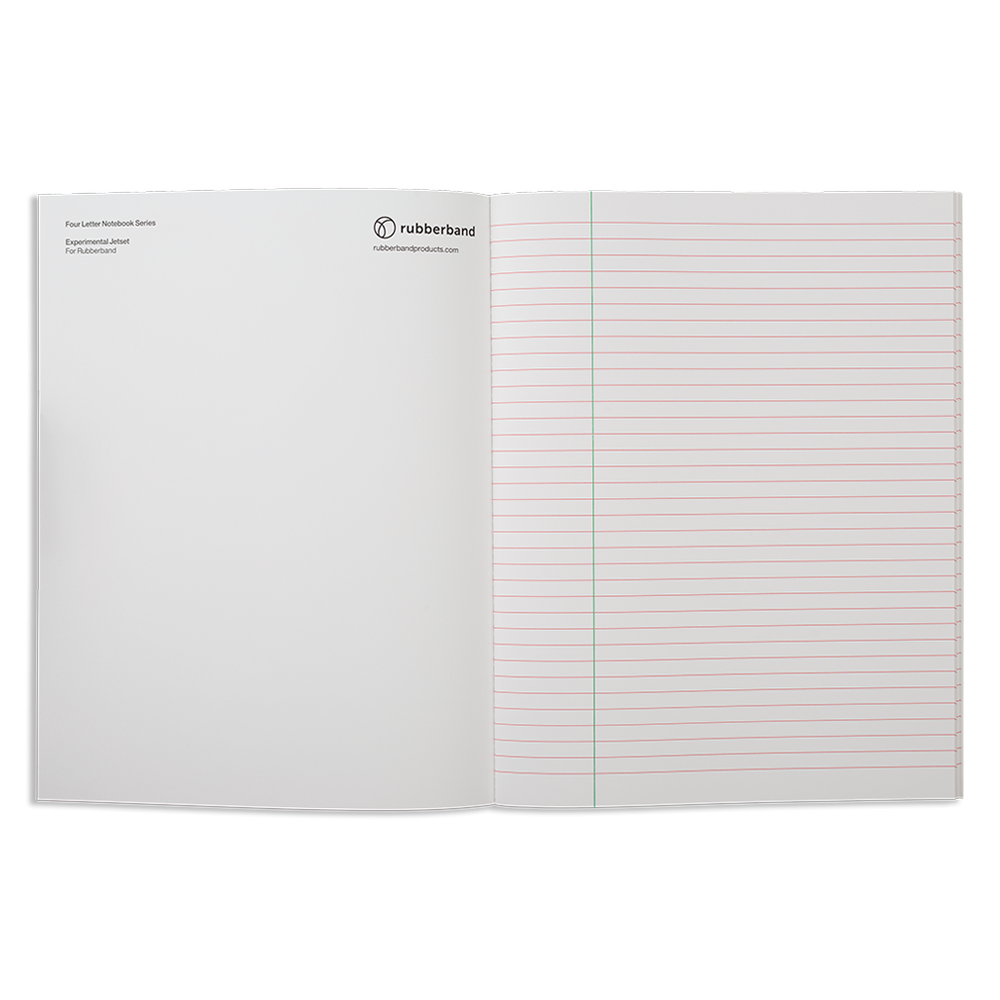 four letter notebook X - Image 5