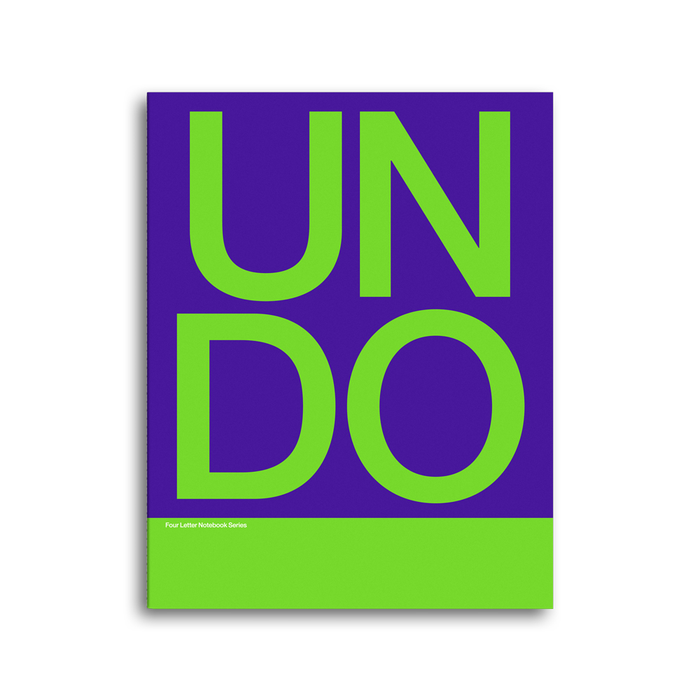 four letter notebook U - Image 2