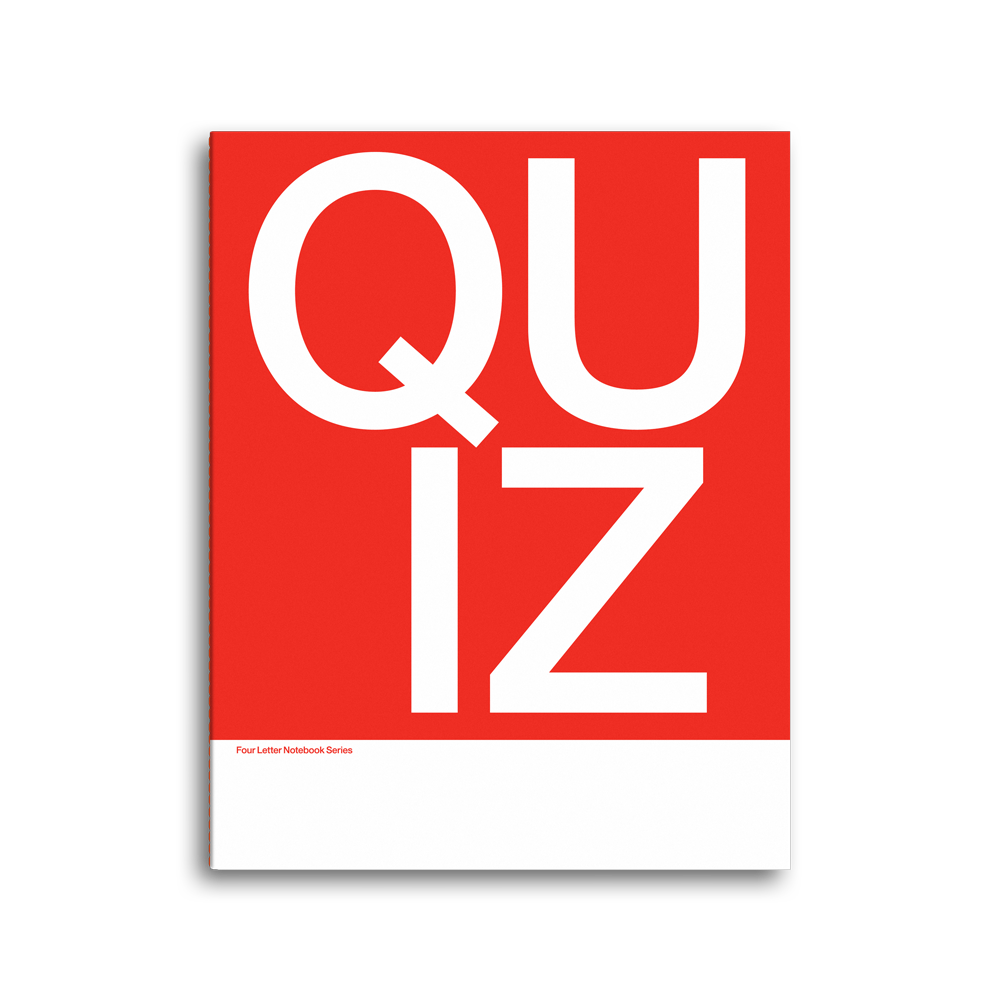 four letter notebook Q - Image 2