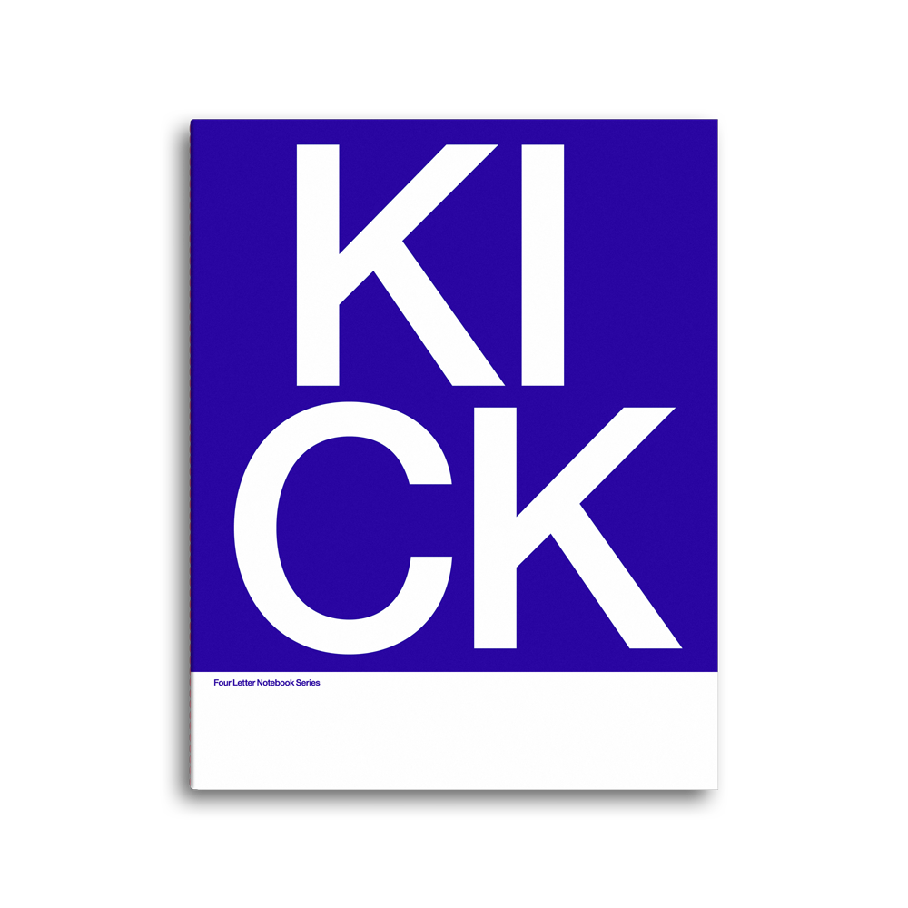 four letter notebook K - Image 2