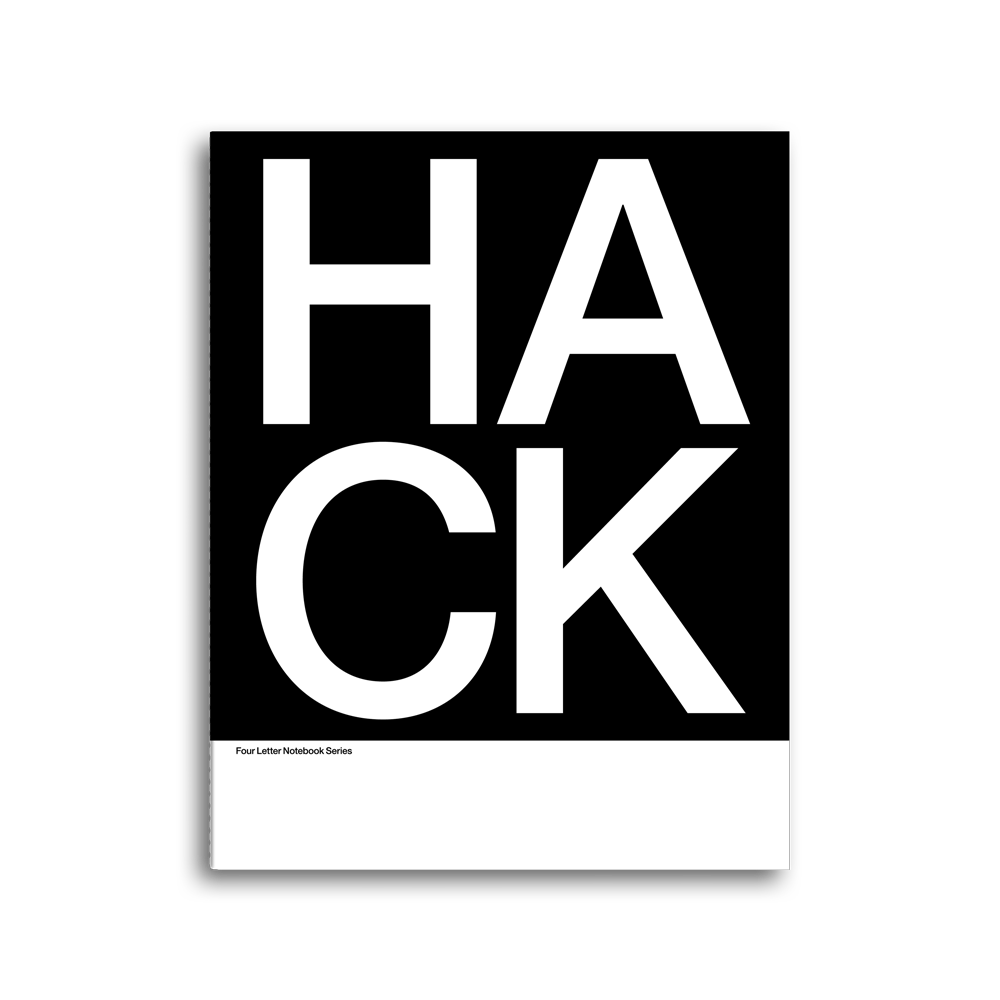 four letter notebook H - Image 2