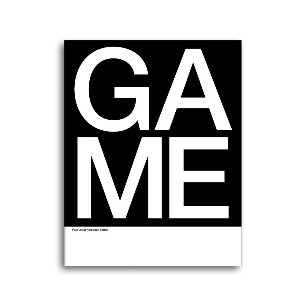 four letter notebook G - Image 2