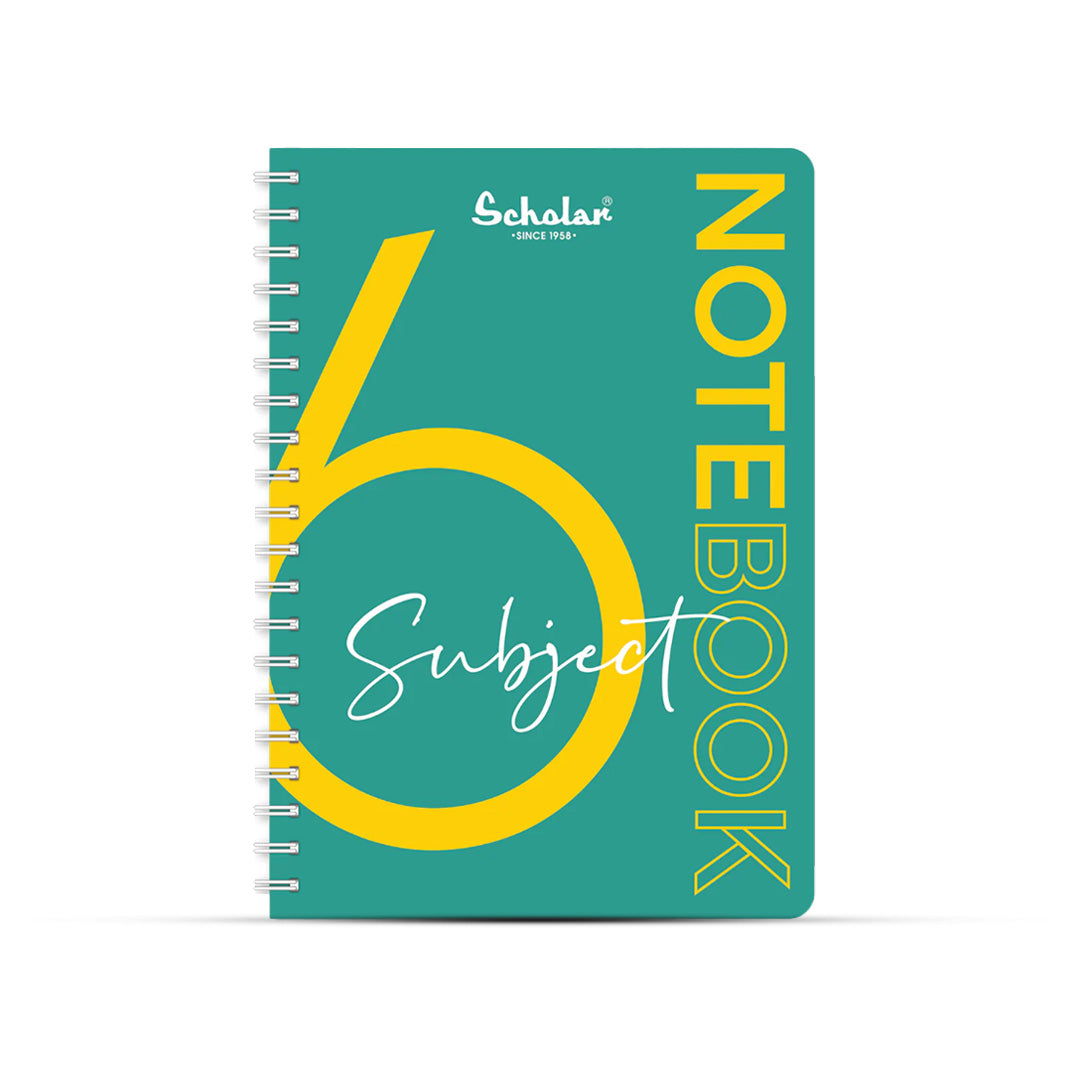 Scholar Premium A4 Six Subject Ruled Notebook - Image 3