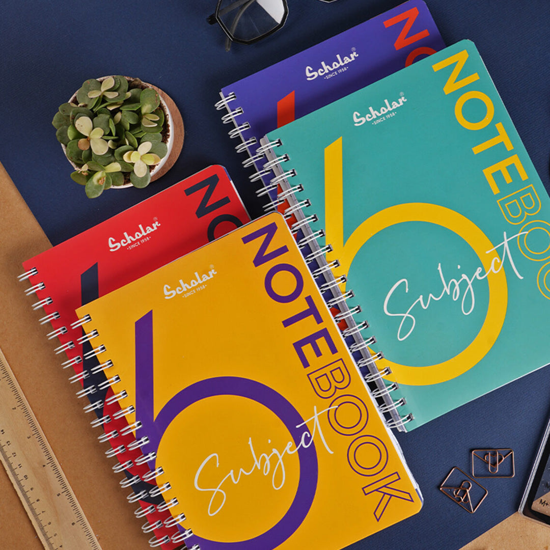 Scholar Premium A4 Six Subject Ruled Notebook - Image 6