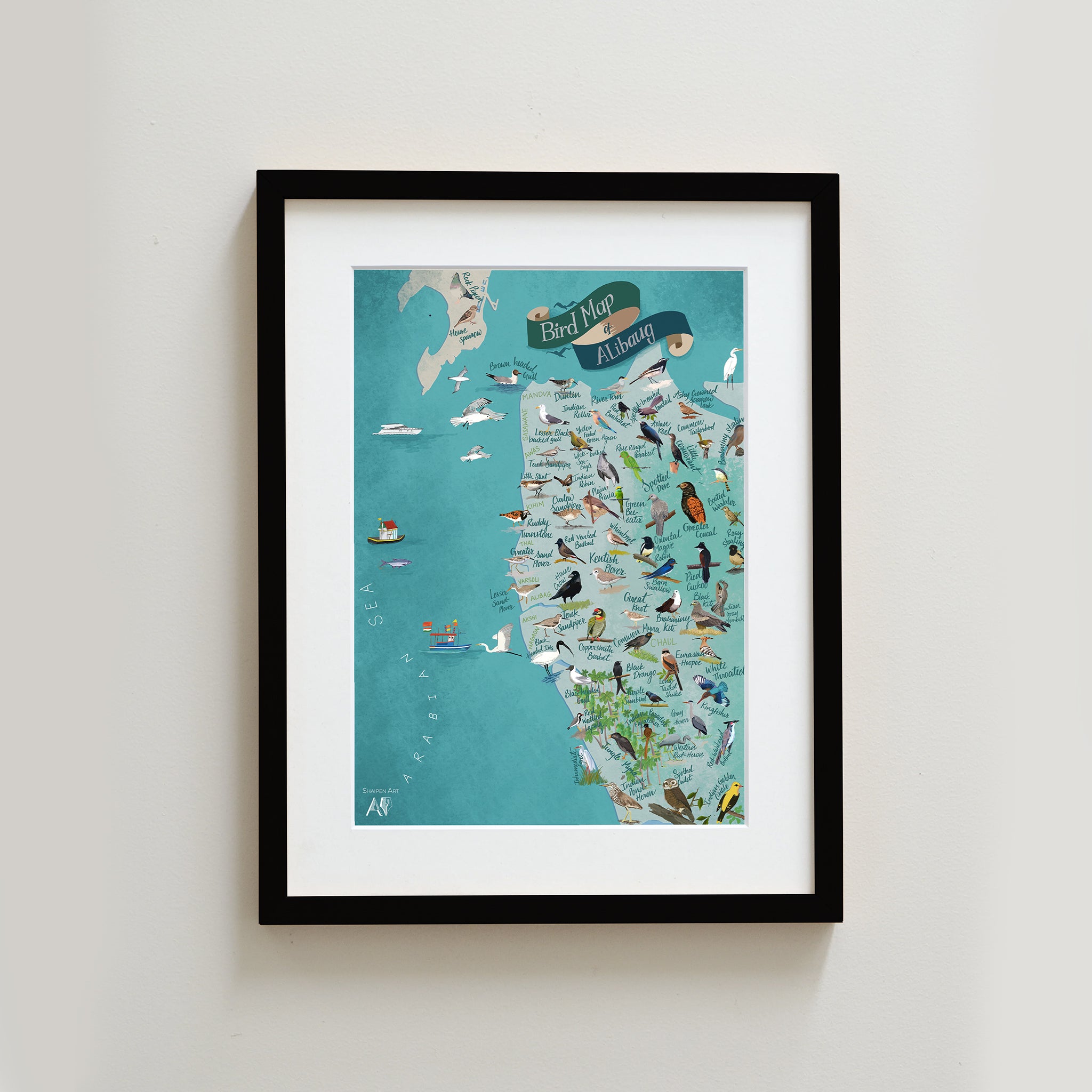 Alibag Bird Map - Image 4