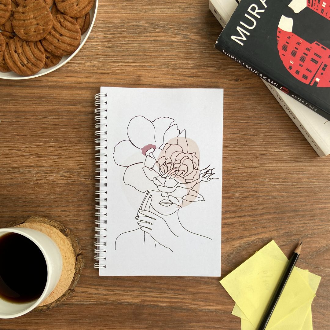 Boho Artwork Wiro Notebook