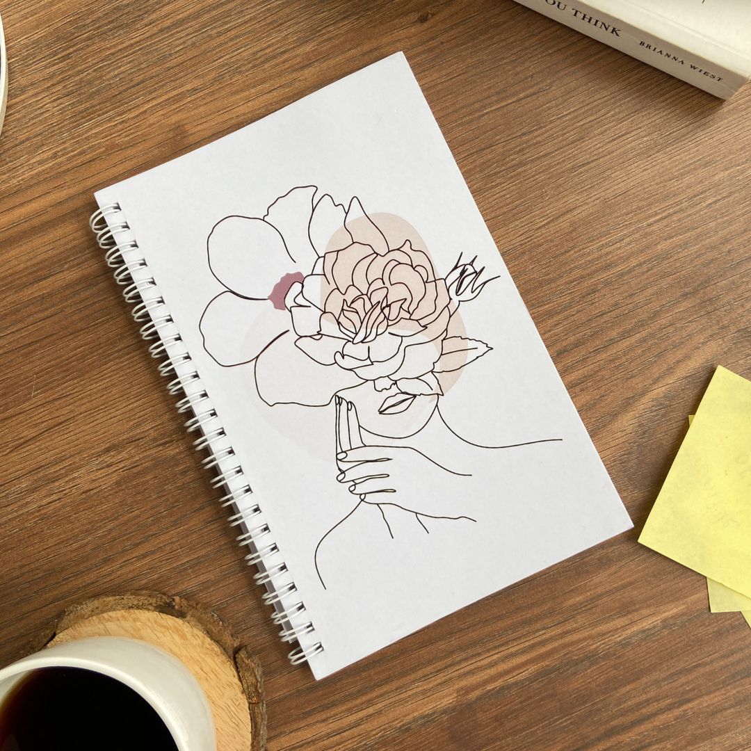 Boho Artwork Wiro Notebook - Image 2