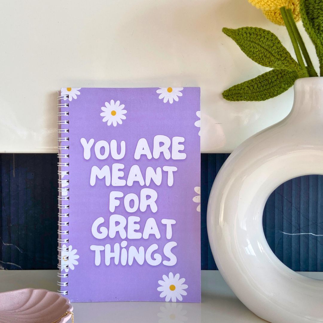 You Are Meant For Great Things Wiro Notebook