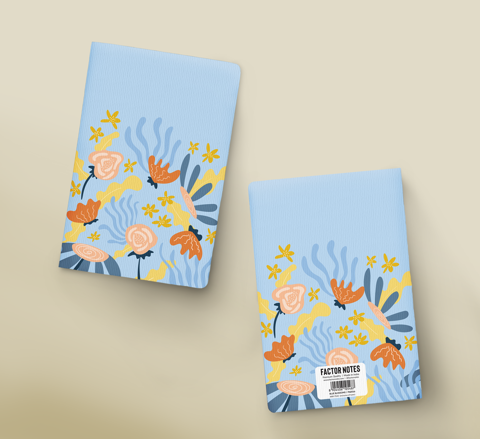 The Blue Blossom: Dot Grid Notebook - Image 2